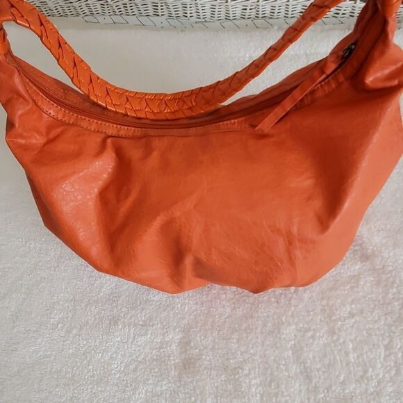 Orange hobo bag - Picture 1 of 6